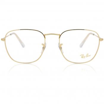 Ray-Ban RX3857VF Frank Asian Fit 3086 Men's Eyeglasses Gold Size 55 (Frame Only) - Blue Light Block Available