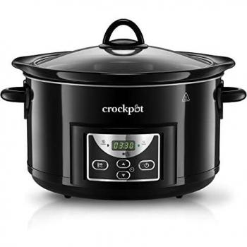 CrockPot SCCPRC507B - Olla eléctrica con display digital