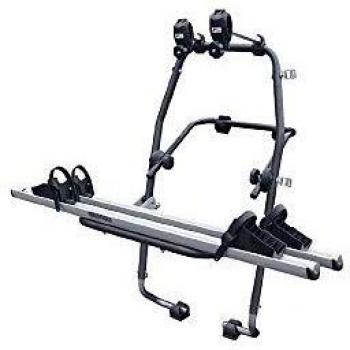 MENABO 000063400000 Stand Up Soporte de Bicicletas en Acero Inoxidable con 2 Carriles en Aluminio