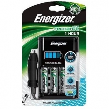 Energizer 635041 - Cargador de Pilas AA + AAA 1h