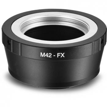 qobobo® Montaje de la lente M42 al adaptador del Cuerpo Fujifilm FX montaje de cámara, para todos Fujifilm FX Cuerpo de la cámara X-Pro1 X-Pro2 X-T1 X-T2 X-T10 X-E1 X-E2 X-E2S X-A1 X-A2 X-A3 X-M1