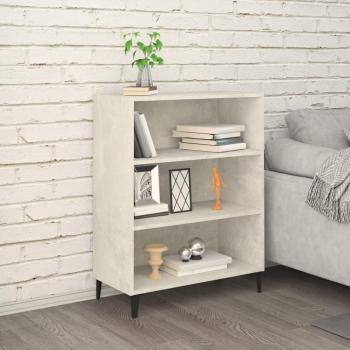Aparador de hormigón gris 69,5x32,5x90 cm madera multicapa vidaXL
