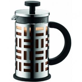 Bodum Cafetera émbolo, Acero Inoxidable, Brillante, 0.35 litros