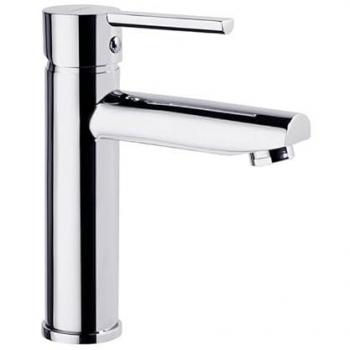 Grifo de Lavabo Monomando Cromado con Ahorro de Agua y Válvula Automática Serie Drako