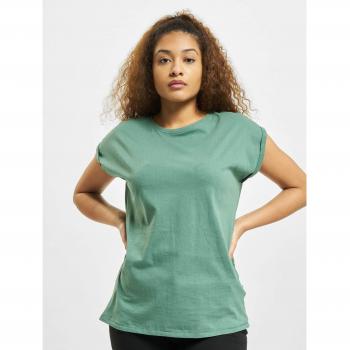 Urban Classics Ladies Extended Shoulder Tee - Green - XS to 5XL