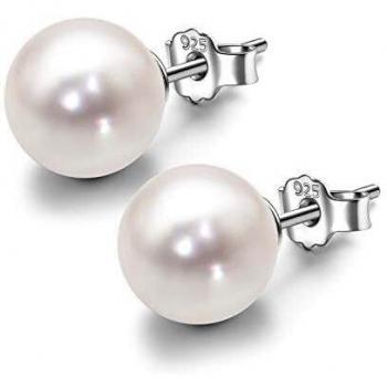 Susan Y San Valentin Regalos sólo tu pendientes collar de plata para mujer con perlas bianco regalos de navidad joyas para niñas madre aniversario su ella día de san valentín