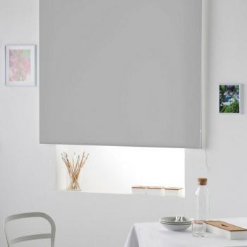 Estor Translucido Liso Enrollable Naturals - Poliéster - Protección UV - Aislamiento del Frío y Calor - Fácil de Instalar - 5 Colores Diferentes - 10 Medidas Diferentes