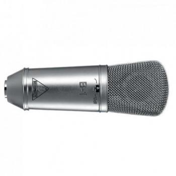 Micrófono de Condensador Behringer B-1 con Diafragma Grande y Patrón Cardioide
