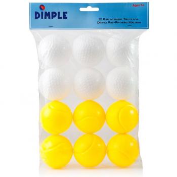Dimple Power-Pro Kids Plastic Pitching Machine Balls