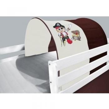 Túnel / Cueva para cama alta cama de juego marrón/beige - TSG-59