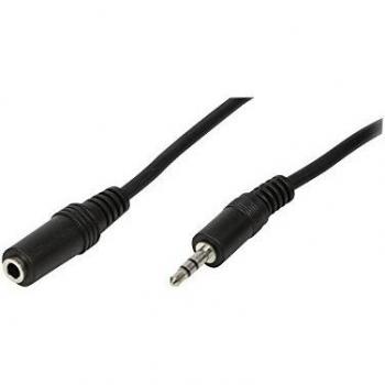 Cable de audio LogiLink 3.5mm a 3.5mm, 10m, Negro
