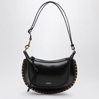 Isabel Marant Oskan Moon Shoulder Bag Black, Cross Body Bags, Women's, ONE SIZE
