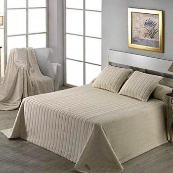 Lanovenanube Mora - Manta de Piel Venus Plus C85-230x250 cm - Color Crudo
