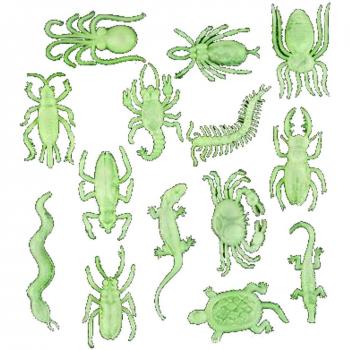Rhode Island Novelty Glow In The Dark Critter Assortment - 144 per unit