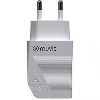 Cargador de Pared Muvit Tipo C PD 20W Blanco