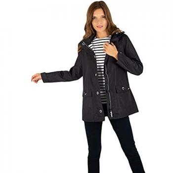 Armor-Lux Women's Audierne Parka - Rich Navy, Size 4X-Large