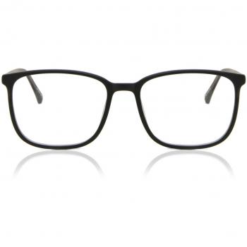 Gafas Anti-Azules Cuadrado Montuta Completa Plástico Negras Armazones para Hombre - SmartBuy Collection