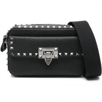 Valentino Garavani Women's Rockstud Crossbody Bag in Black | Size UNI | 4W2B0M89TWR0NO