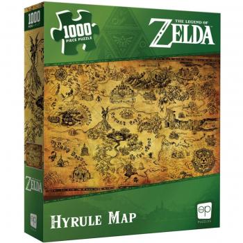 USAopoly The Legend of Zelda Hyrule Map 1000-Piece Puzzle