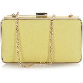 Coccinelle - Bolso de asas para mujer amarillo Zenzero