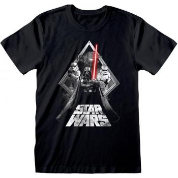 Camiseta de Star Wars - Galaxy Portal - Darth Vader - Talla S M - para Hombre - Color Negro