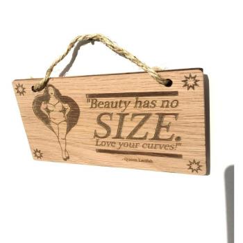 Voluptuous Cita. - Placa de madera
