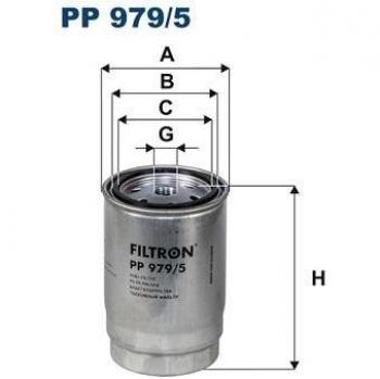 Filtro de combustible FILTRON PP 979/5