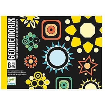 Djeco - Juego de cartas Geomemorix