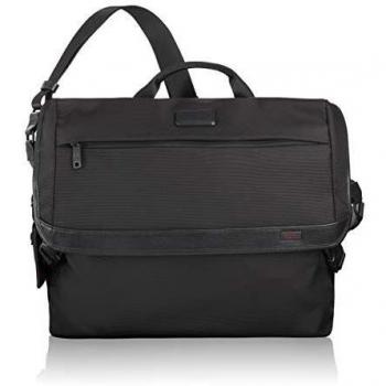 Tumi Alpha 2 Bolso bandolera, 38 cm, Negro