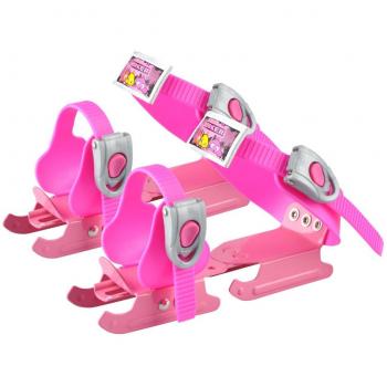 Enfants Patins à glace ioniques réglable 24–31 duckss Rose