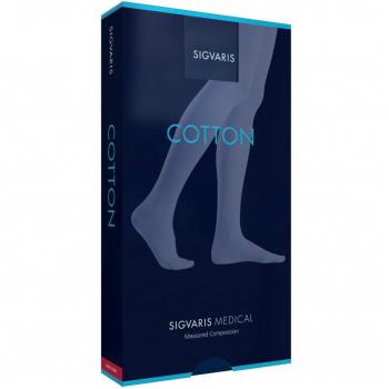 SIGVARIS Cotton 2 Ad+ Gambaletto Punta Cerrada TxLN Nature