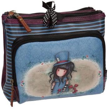 Gorjuss The Hatter Neceser de viaje, 27 cm, 4.78 litros, Azul