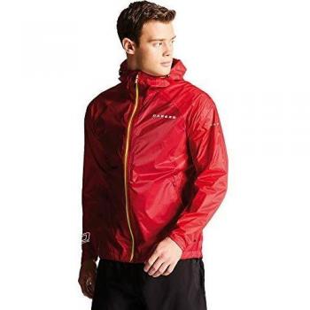 Dare 2b Precept - Chaqueta Impermeable para Hombre, Hombre, Color Dkred/Dngrrd, tamaño 2 X-Grande