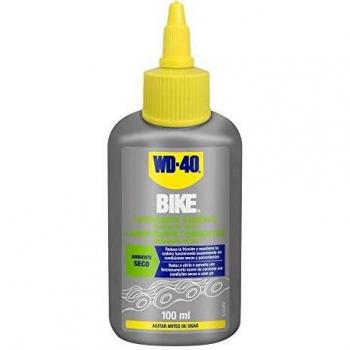 WD-40 BIKE- Lubricante de Cadenas de Bicicleta para Ambiente Seco - Gotero 100ml