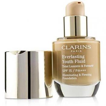 Clarins Everlasting Youth Fluid Illuminating and Firming Foundation SPF15 30ml 114 - Cappuccino