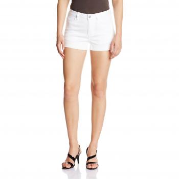 PIECES PCJUST JUTE R.M.W. SHORTS NOOS-short Mujer    Blanco