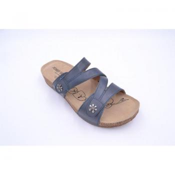 Josef Seibel Tonga 82 Sandalias Mujer Cuero Azul 5 Uk/38 Eu