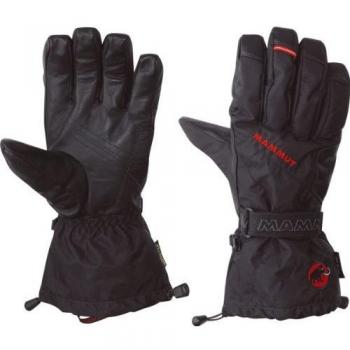 Mammut  - Guantes para hombre, tamaño 8 UK, color negro