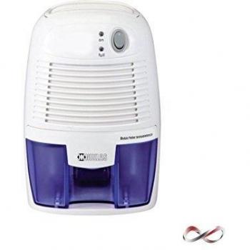 Deshumidificador Eléctrico Niklas Dry 500 - Autospegnimento, 27W, 250 ml/24h, Vaschetta de 500 ml