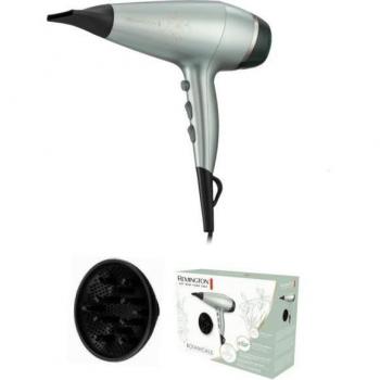 Secador de Pelo Remington Botanicals AC5860 Motor AC 2300W Negro y Plata