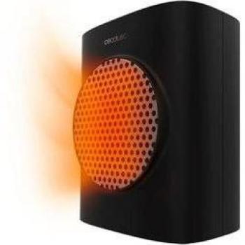 Calefactor Cerámico Cecotec ReadyWarm 1570 Max Ceramic Smart Black 1500W Temporizador Portátil Negro