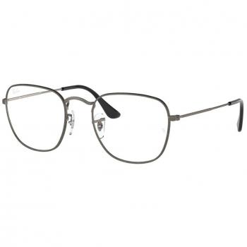 Ray-Ban RX3857VF Frank Asian Fit 3118 Armazones para Hombre Gunmetal, Lentes Recetadas, Gafas Recetadas, Ajuste Asiático