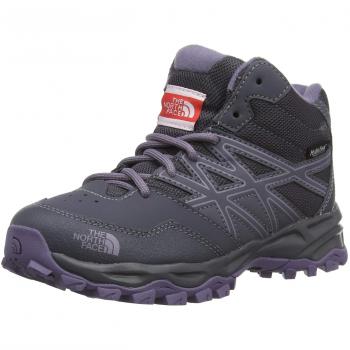 The North Face Hedgehog Hiker Mid Waterproof, Botas de Senderismo Unisex Niños, Gris