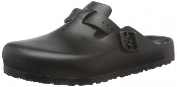 Birkenstock Unisex Adults’ Boston Eva Black Clogs, Black