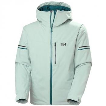 Chaqueta de esquí Helly Hansen Swift Team para hombre con aislamiento - Verde (XXL)