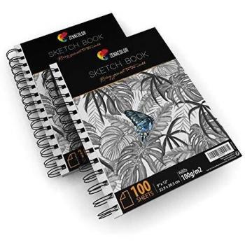 Pack de 2 x Bloc de Dibujo Profesional, A4