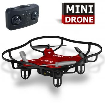 Mini juguetes Robots para Niños, Niñas principiantes, Mini Drone Red