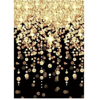 Hollywood G&G Cascading Lights Scene Setter Room Roll 1.21m x 12.19m - Glitz & Glam
