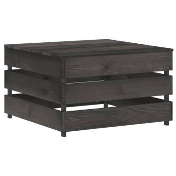 Mesa de palés para jardín de madera de pino impregnada