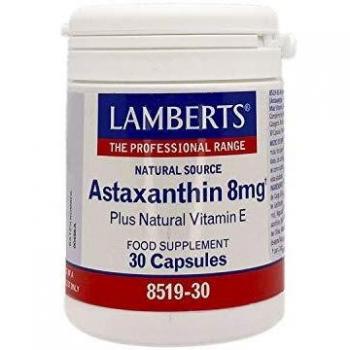 Lamberts Astaxantina 8mg con Vitamina E 30 g
